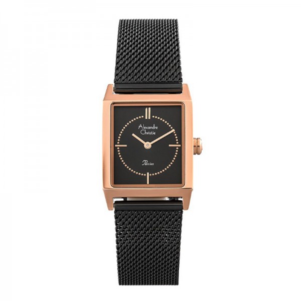 Alexandre Christie AC 2896 Rosegold Black LHBBRBA